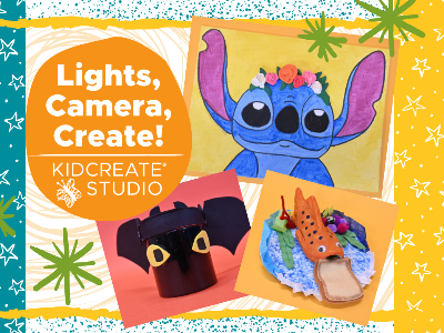 Lights, Camera, Create! Weekly Class (5-12 Years)